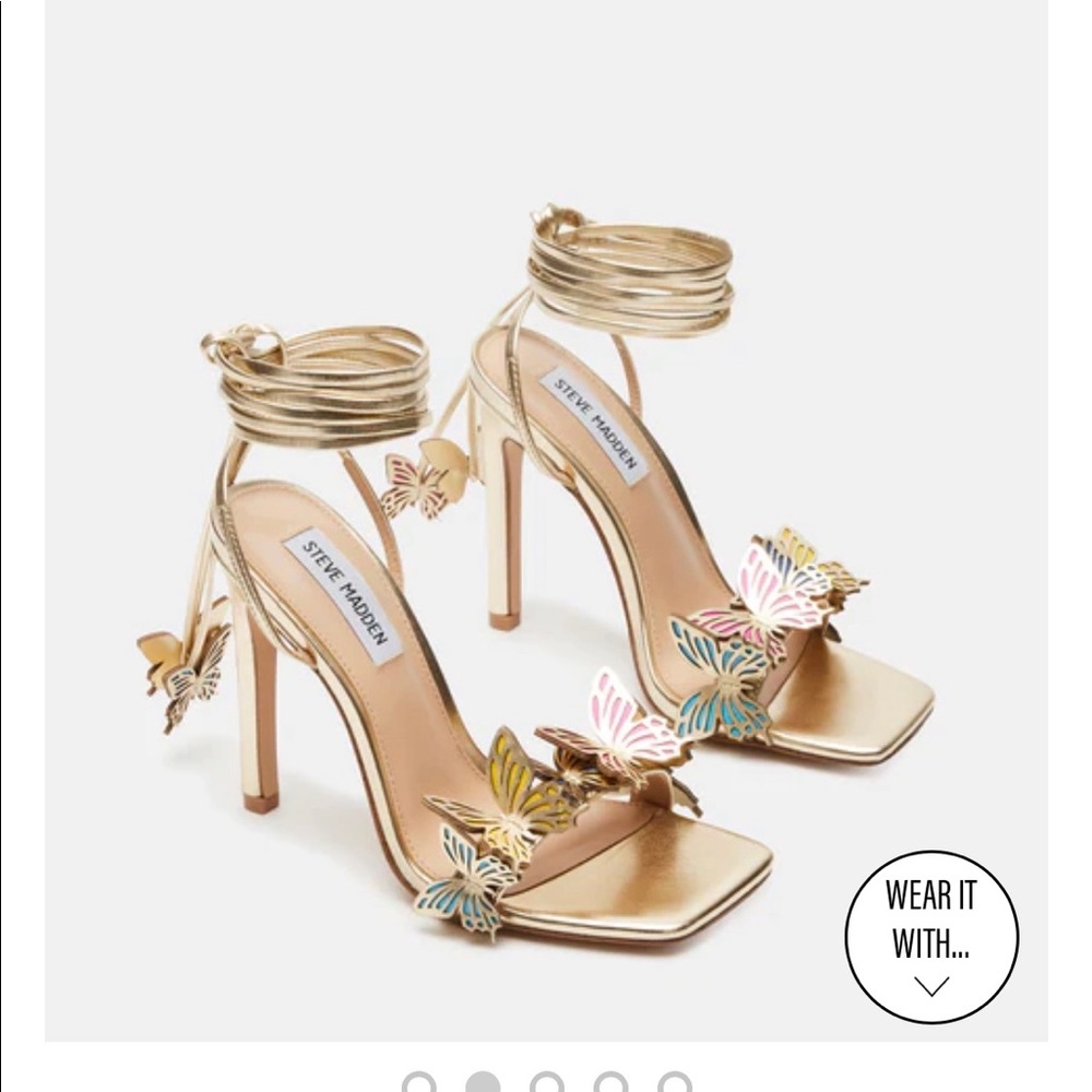 Steve Madden Utopia Butterfly Heels